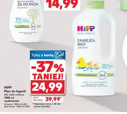 Kaufland Hipp PŁyn do kpieli oferta