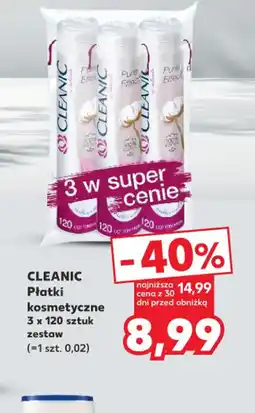 Kaufland Cleanic PŁatki Kosmetyczne oferta