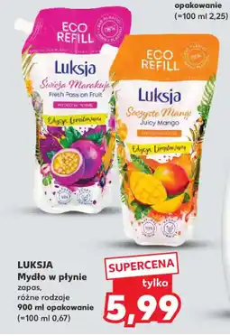Kaufland Luksja MydŁo w pŁynie oferta