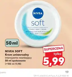 Kaufland Nivea Soft Krem uniwersalny oferta