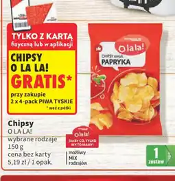 Intermarche Chipsy O la la! oferta