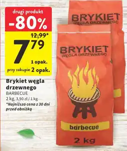 Intermarche Barbecue Brykiet wgla drzewnego oferta