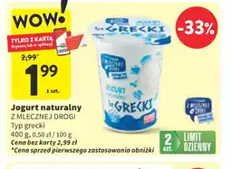 Intermarche Jogurt naturalny z Mlecznej Drogi oferta