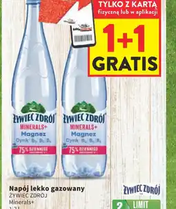 Intermarche Żywiec Zdrój Napój lekko gazowany Minerals+ oferta