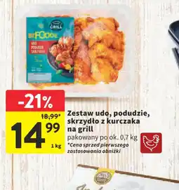 Intermarche Zestaw udo, podudzie, skrzydŁo z kurczaka na grill oferta