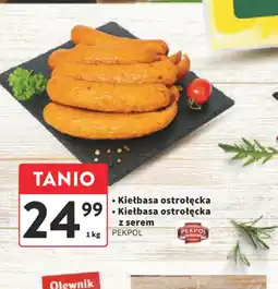 Intermarche KieŁbasa ostroŁcka Pekpol oferta