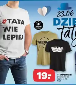 Netto T-shirt dzień ojca oferta