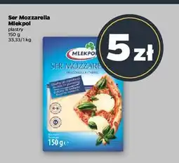 Netto Ser mozzarella - plastry Mlekpol oferta