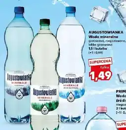 Kaufland Woda niegazowana Augustowianka oferta
