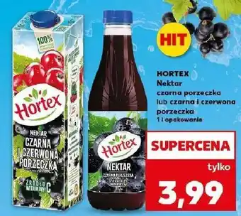 Kaufland Nektar czarna porzeczka Hortex oferta