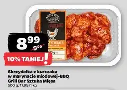 Netto Skrzydełka z kurczaka w marynacie grillowej Sztuka Mięsa Netto oferta