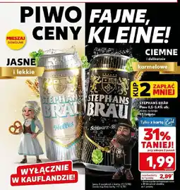 Kaufland Piwo Stephans Brau Schwarz oferta