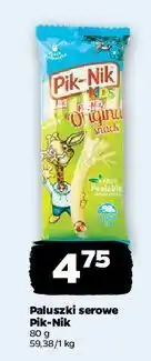 Netto Paluszki serowe original Pik-Nik Kids oferta