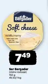 Netto Ser mild & creamy Bergader Soft Cheese oferta