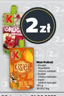 Netto Budyń banan - jabłko Kubuś oferta