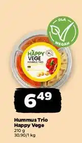 Netto Hummus trio Happy Vege oferta