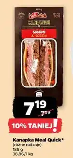 Netto Kanapka salami z serem Meal Quick Sandwich oferta