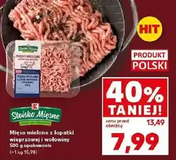 Kaufland Mięso mielone z łopatki wieprzowej i wołowiny Stoisko Mięsne oferta