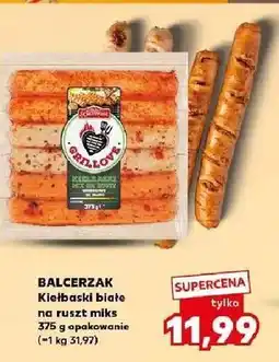 Kaufland Kiełbaski na ruszt w przyprawach Balcerzak Grillove oferta