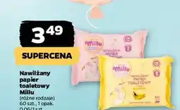 Netto Papier toaletowy nawilżany banana Millu oferta