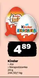 Netto Jajko niespodzianka Kinder Niespodzianka oferta