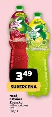 Netto Napój Zbyszko 3 Jabłko-Wiśnia oferta