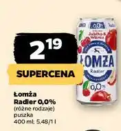 Netto Piwo Łomża Radler Jabłko-Mięta oferta
