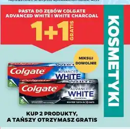 Netto Pasta do zębów charcoal Colgate Advanced White oferta