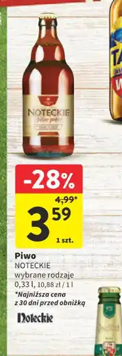 Intermarche Piwo Noteckie oferta