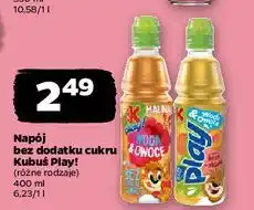 Netto Napój jabłko-malina Kubuś Play! Woda & Owoce oferta
