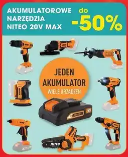 Biedronka Akumulatorowe narzędzia Niteo 20V MAX oferta