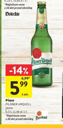 Intermarche Piwo Pilsner Urquell oferta