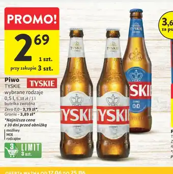 Intermarche Piwo Tyskie oferta