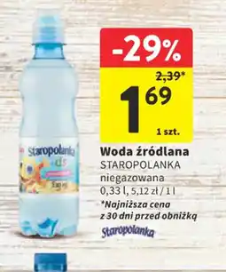 Intermarche Woda rdlana Staropolanka oferta