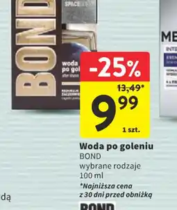 Intermarche Woda po goleniu Bond oferta