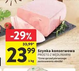 Intermarche Szynka konserwowa oferta