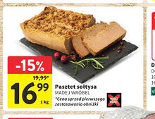 Intermarche Pasztet soltysa MADEJ WRBEL oferta