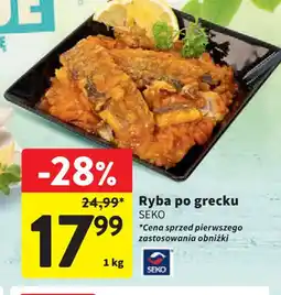 Intermarche Seko ryba po grecku oferta
