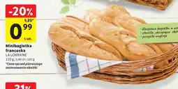 Intermarche La lorraine minibagietka francuska oferta