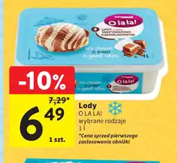 Intermarche Lody O La La! oferta
