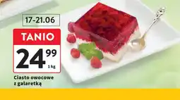 Intermarche Ciasto owocowe z galaretk oferta