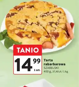 Intermarche Tarta rabarbarowa szabelski oferta