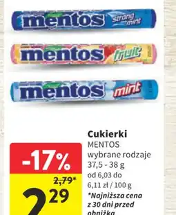 Intermarche Cukierki Mentos oferta