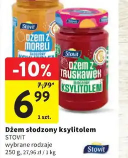 Intermarche Dżem słodzony ksylitolem Stovit oferta