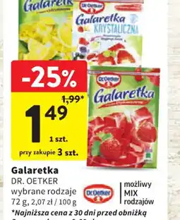 Intermarche Galaretka Dr. Oetker oferta