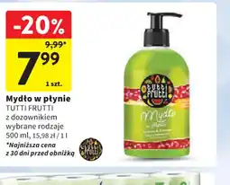 Intermarche Mydło w płynie Tutti Frutti oferta
