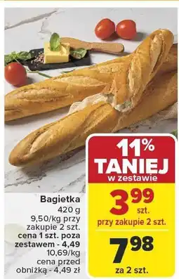 Carrefour Bagietka 420g Carrefour oferta