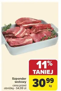 Carrefour Szponder wołowy Carrefour oferta
