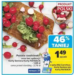 Carrefour Rzodkiewki polskie Carrefour oferta