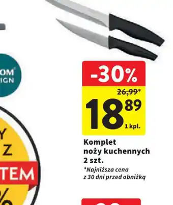 Intermarche Komplet noży kuchennych oferta